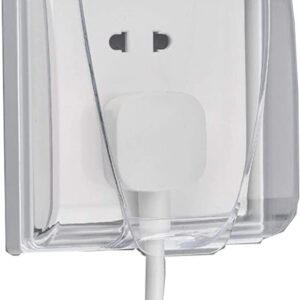 Waterproof Wall Socket Cover, Protective Cover for Outdoor Electrical Sockets